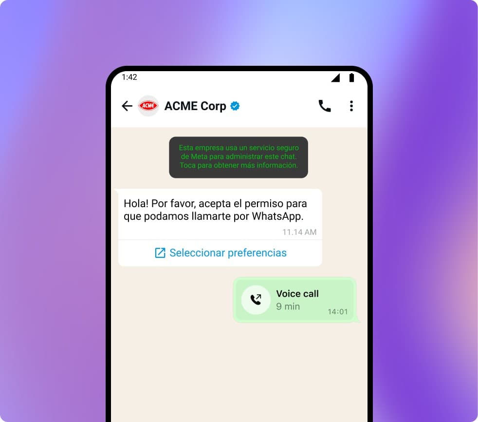 WhatsApp Business Calling